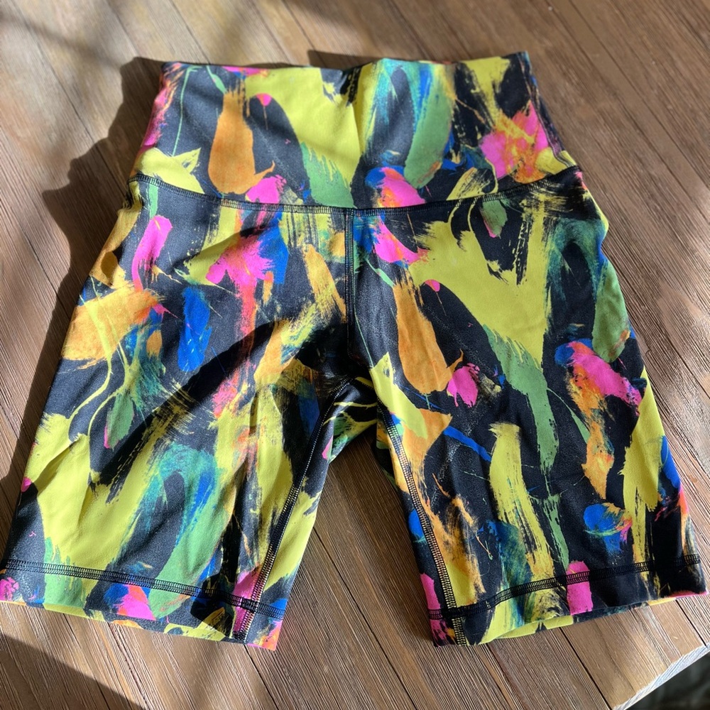 lululemon athletica Multicolor Bike Shorts